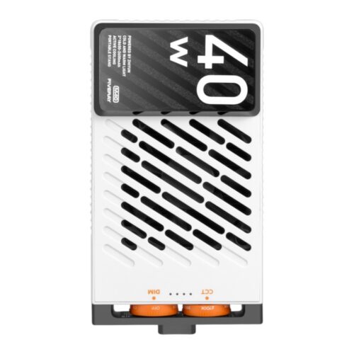 Zhiyun Fiveray M40 tasku LED valgus tagant vaade