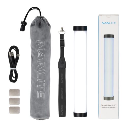 Nanlite PavoTube II 6C tagant komplekt sisaldab