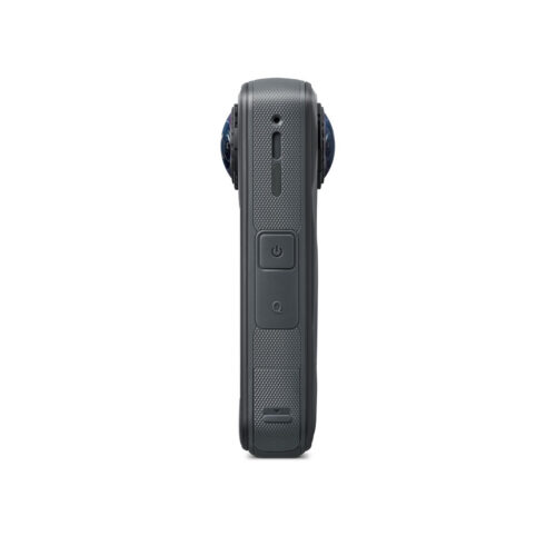 insta360 X5 tegevuskaamera vasak kylg