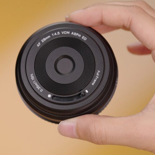 Viltrox AF 28mm f/4.5 Nikon Z kaalub 80 grammi