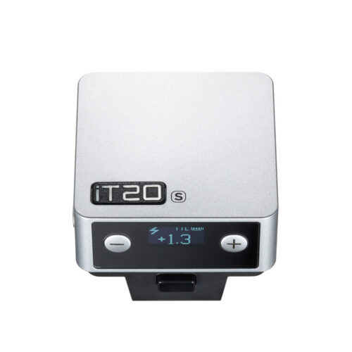 Godox IT20 S Silver – kompaktne TTL välklamp tagant ülevalt vaade ekraanile