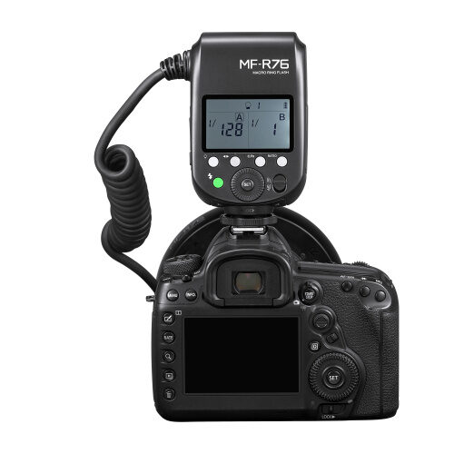 Godox MF-R76 rõngasvälk ja juhtseade ühendatud kaabliga