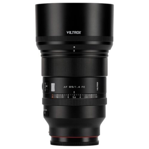 Viltrox Z AF 85mm f/1.4 Pro Sony FE päikesevarjukiga