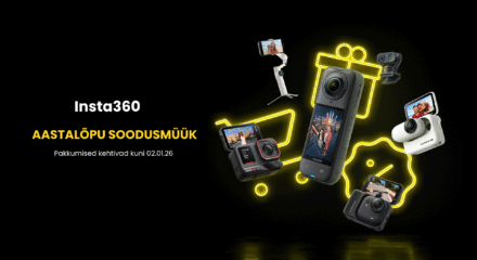 Aaastalõpu INSTA360 pakkumised