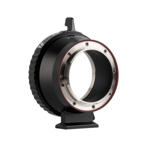 Viltrox PL-Z Adapter on pildil avatud, kaitsekorgid eemaldatud