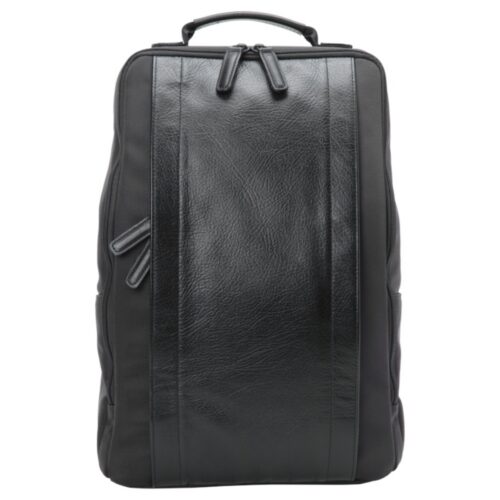 Artisan & Artist RR4-06C Leather Panel Backpack