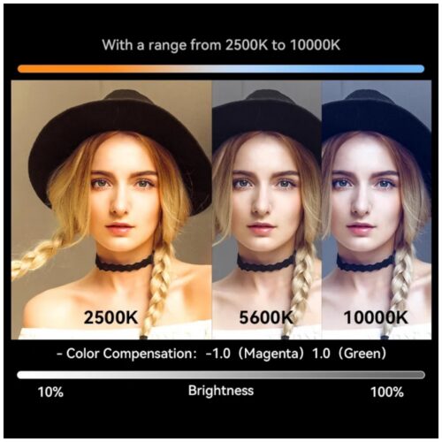 Ulanzi VL360 RGB LED Light 2500 - 10000K