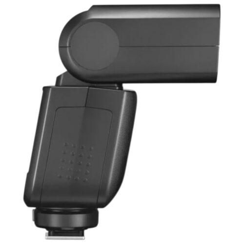 Godox V480 välklamp küljelt vaates