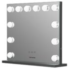 Humanas HS-HM02 Make-up Mirror with Led Lighting – black