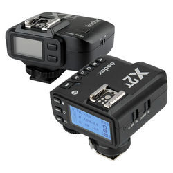 Godox X2 transmitter ja X1 receiver komplekt Canonile – juhtmevabad välgutriggerid