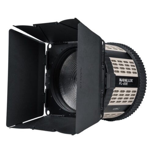 NANLUX FL-22 Motorized Fresnel Lens 15°- 48° eest küljelt vaade