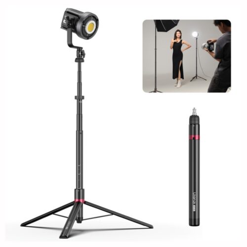 Ulanzi AT-05 2 m tugev kokkupandav valgustistatiiv valgustiga