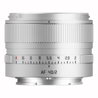 TTArtisan AF40mm F2 Sony E mount Silver