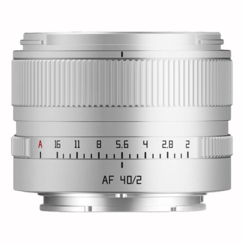 TTArtisan AF40mm F2 Sony E mount Silver