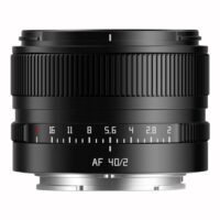TTArtisan AF40mm F2 Sony E mount Black