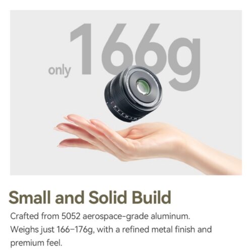 TTArtisan AF 40mm F2 Nikon Z mount Black 166 gram