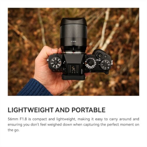 TTArtisan APC-C AF 56mm F1.8 objektiiv light weight