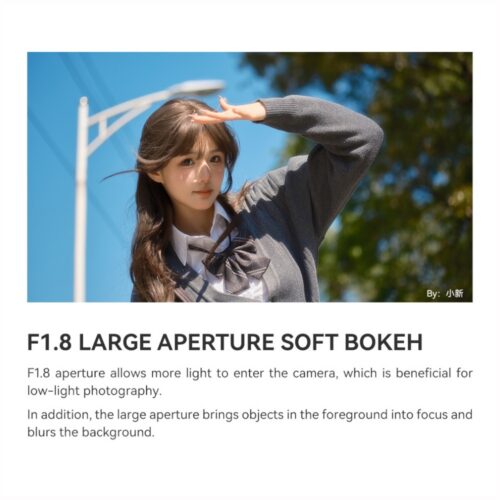 TTArtisan APC-C AF 56mm F1.8 objektiiv large aperture