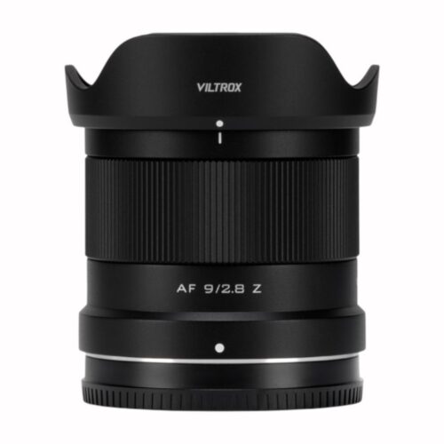 Viltrox AF-9mm F/2.8-Air Nikon Z APS-C päikesevarjukiga