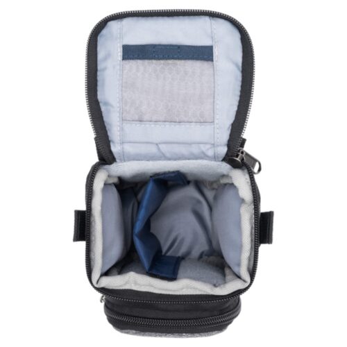 Think Tank Mirrorless Mover 5 V2 on kompaktne kaamerakott peeglita kaamerale. Vaade kaamera kotti.