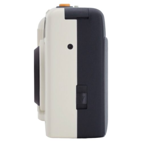 Kodak Snapic A1 filmikaamera valget elevandiluu värvi küljelt vaade