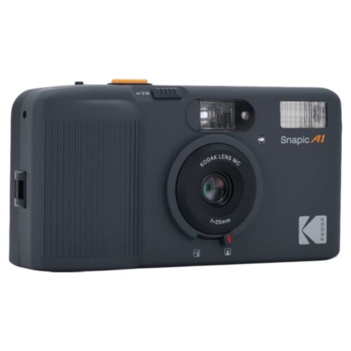 Kodak Snapic A1 ninasarvikuhalli värvi filmikaamera esiküljelt vaade