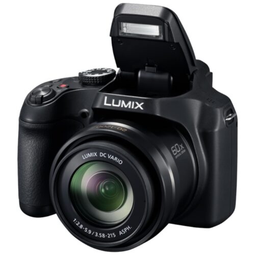 Panasonic Lumix FZ82D välk avatud