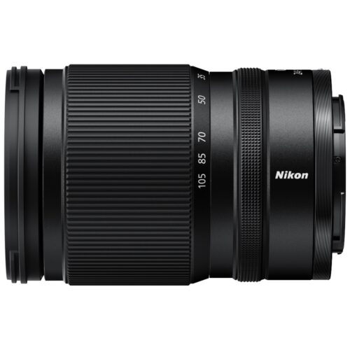 NIKKOR Z 24–105mm f/4–7.1 külg vaade