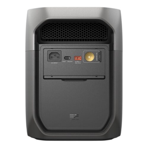 EcoFlow DELTA 3 Max 2048Wh kaasaskantav elektrijaam tagant pistikutega vaates