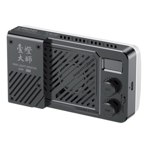 Ulanzi LM-P40RGB kaasaskantav videovalgusti 40W RGB tagant vaade