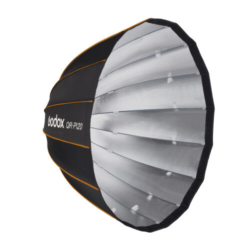 Godox QR-P120 paraboolne softbox hõbedase sisepinnaga