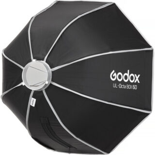 Godox UL-Box-Octa-60 oktagon softboks Bowens bajonetiga, tagantvaade