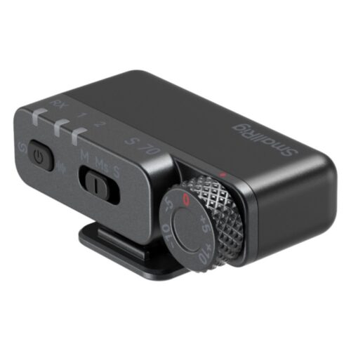 SmallRig 5714 S70-A juhtmevaba mikrofonikomplekt kaamera vastuvõtja