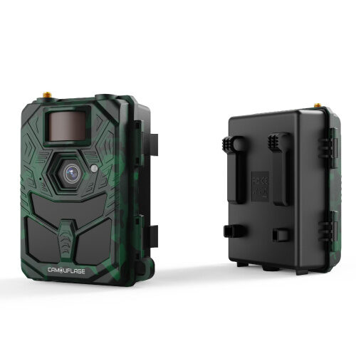 Camouflage EZ-4G Pro Wildlife Camera 4G rajakaamera antenniga, kamuflaaždisain