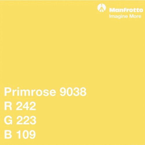 MANFROTTO paberist fototaust 2.75X11M primrose RGB