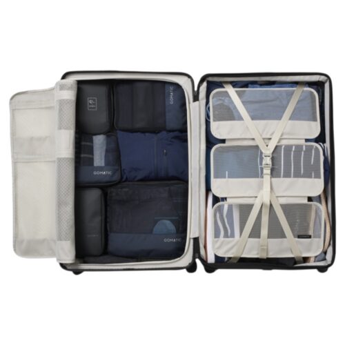 Gomatic METHOD Check-In reisikohver, navy sinine seest lisadega