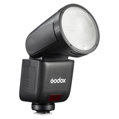 Godox Speedlite V1 Mid küljelt vaade