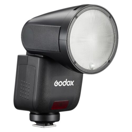Godox Speedlite V1 Mid küljelt vaade