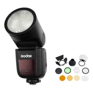 Godox välk V1 Sony tarvikute komplektiga AK-R1