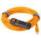 TETHERPRO OPTIMA 10G TETHERBOOST USB-C pikenduskaabel 4.8M ORANGE rullis