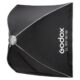Godox UL-Box-90 kiiravatav softbox Bowens kinnitusega 90 × 90 cm tagant