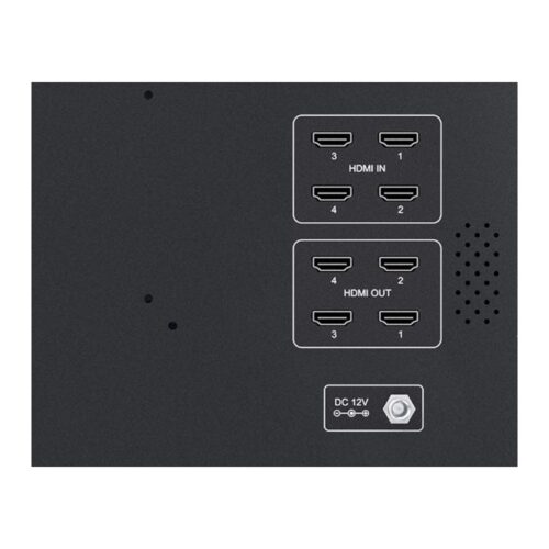 ATEM156-CO HDMI 15.6" Video Monitor with Flightcase ühendused