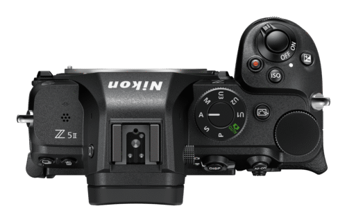 Nikon Z5II ülevalt vaates