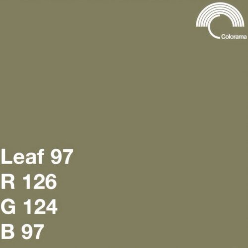 COLORAMA PAPER BACKGROUND 2.72X11M LEAF RGB