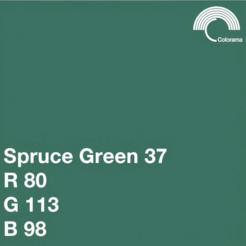 COLORAMA PAPER BACKGROUND 2.72X11M SPRUCE GREEN RGB