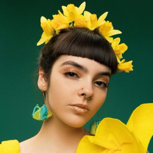 COLORAMA PAPER BACKGROUND 2.72X11M SPRUCE GREEN kollane lilleseade neiu peas