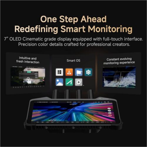 Accsoon CineView M7 Pro 7" 4K salvestav monitor WiFi TX/RX smart monitoring