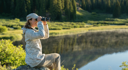 Nikon binoklite kampaania pilt