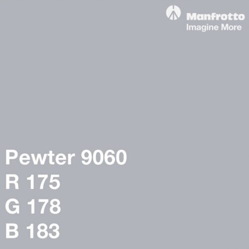 Manfrotto paberist fototaust 2.75X11M Pewter RGB