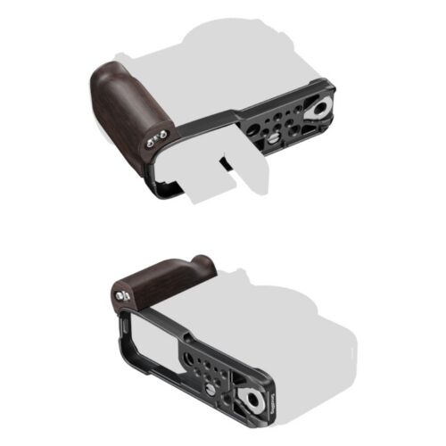 SMALLRIG 5906 L-Shaped Mount Plate with Wooden Handle for Nikon ZR alt